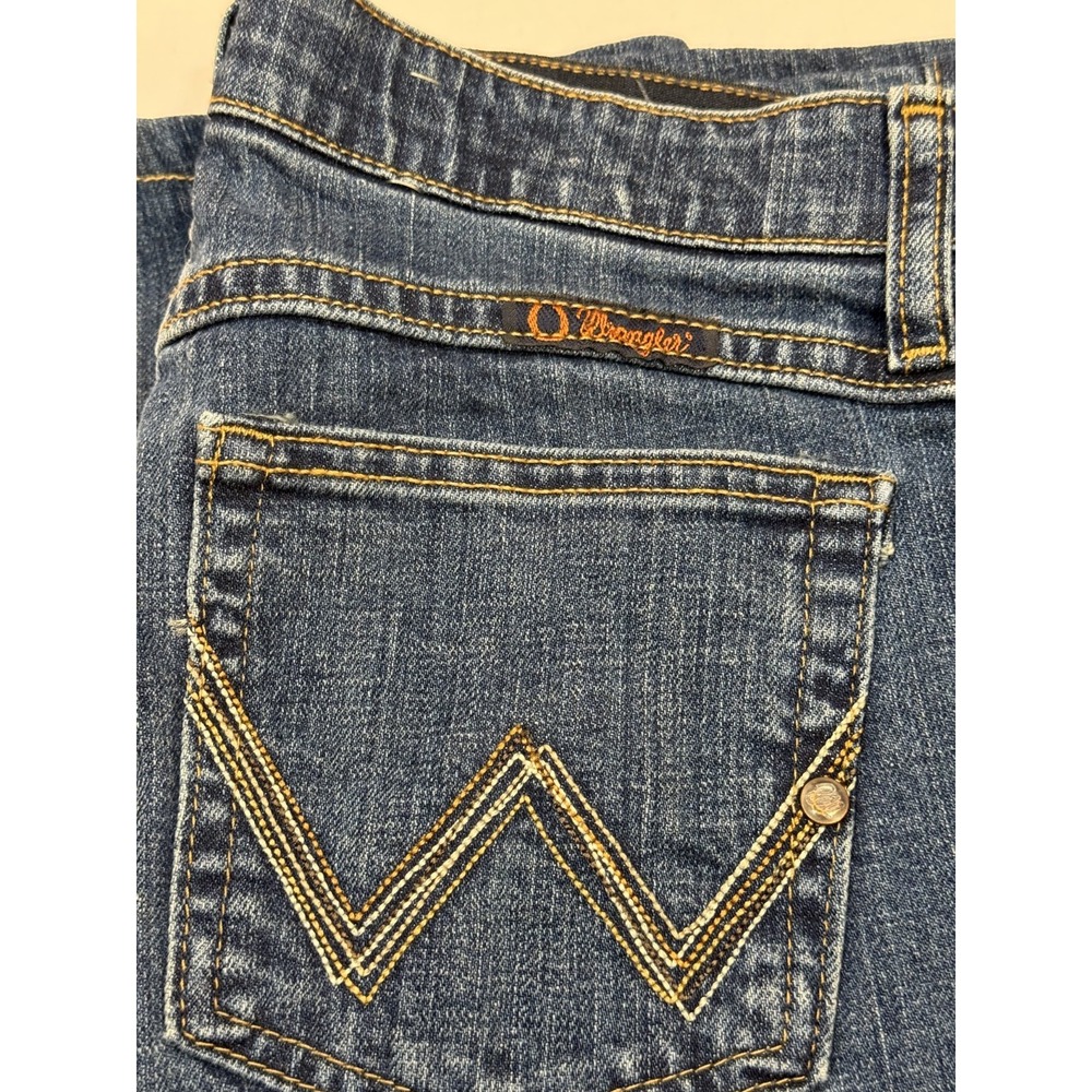 WRANGLER Q‎ Baby Jeans- size 5/6 Flaired - Picture 7 of 7